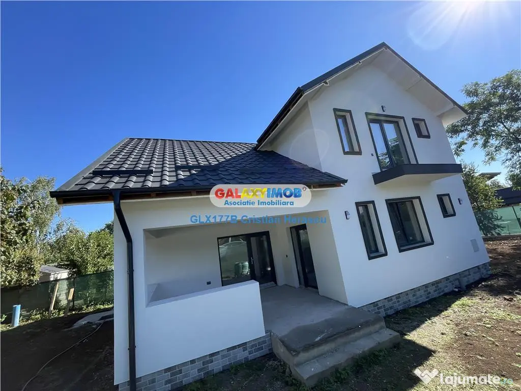 Vila 5 camere P 1 teren 502 mp Buftea Crevedia 