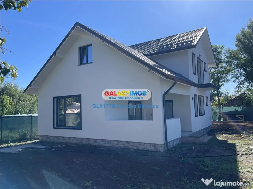 Vila 5 camere P 1 teren 502 mp Buftea Crevedia 