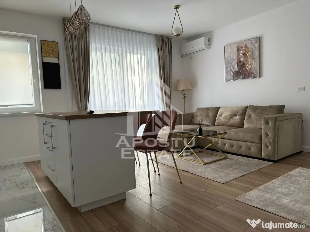 Apartament cu 2 camere, Giroc, Centrala Proprie 