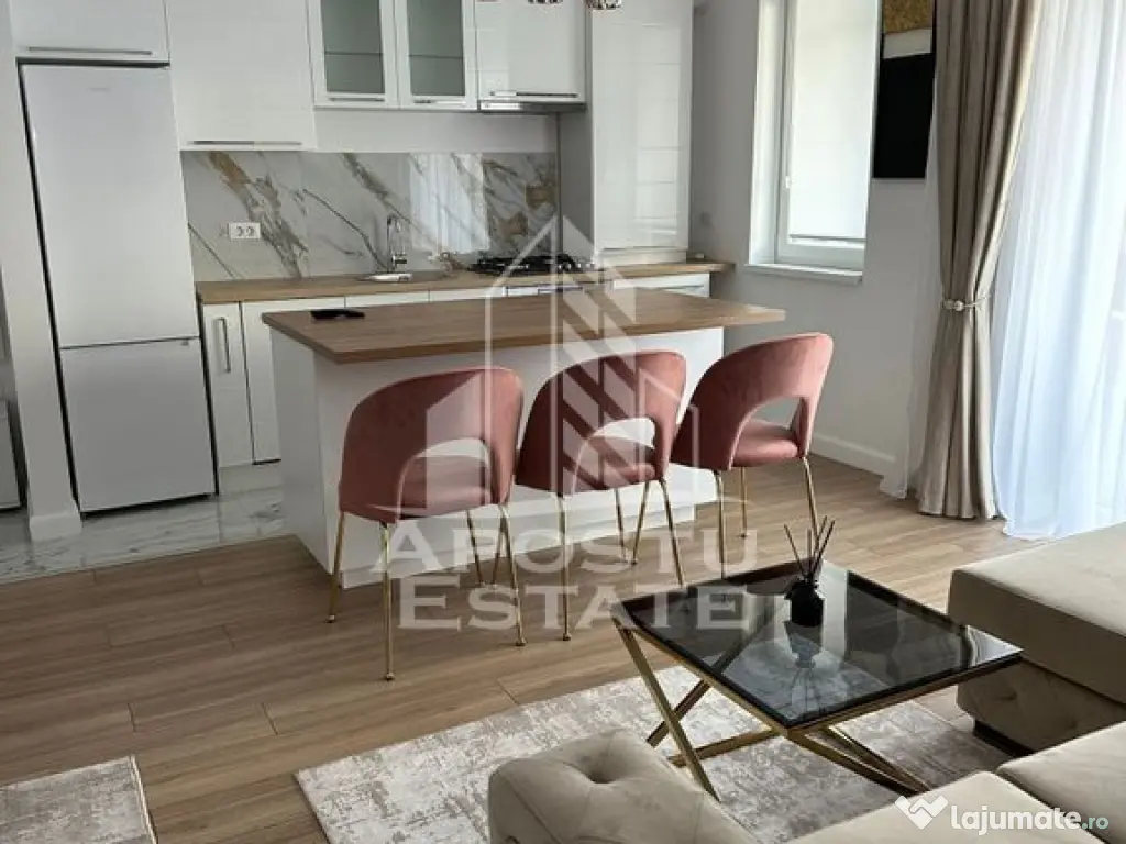 Apartament cu 2 camere, Giroc, Centrala Proprie 