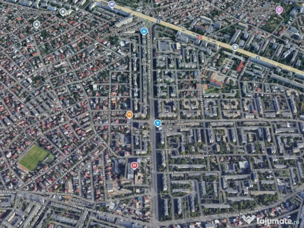 Zona Bd Brancoveanu sp 145 mp vitrina 10 ml vizibilitate ...