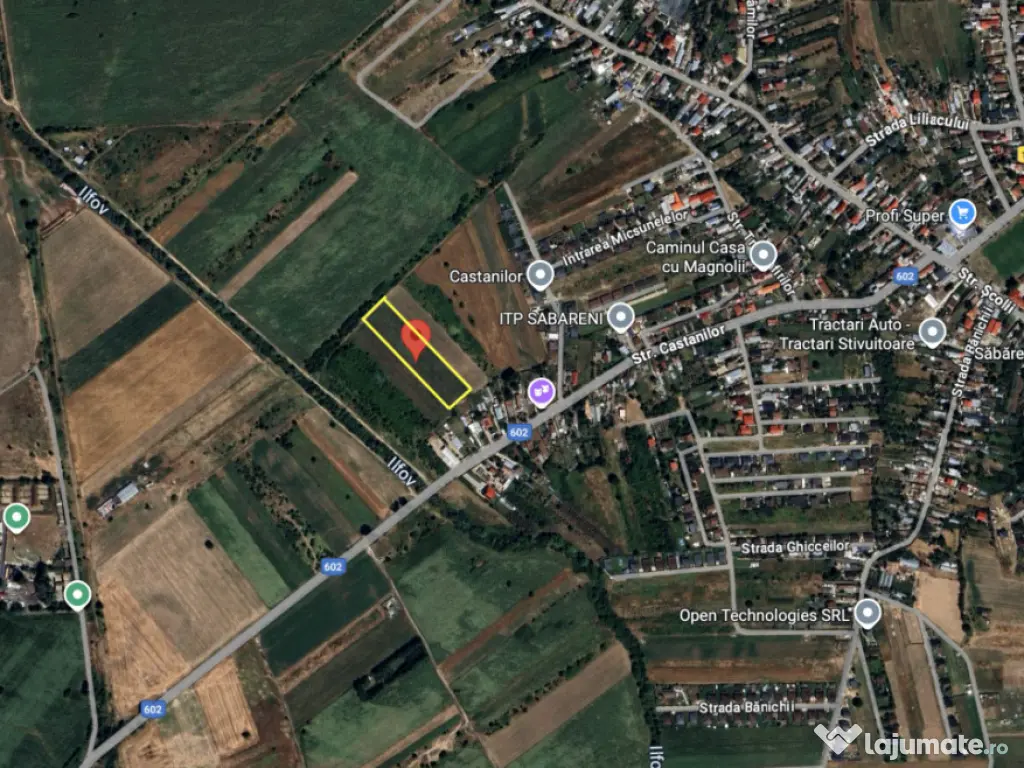 Sabareni - Joita, teren constructii 4750 mp 