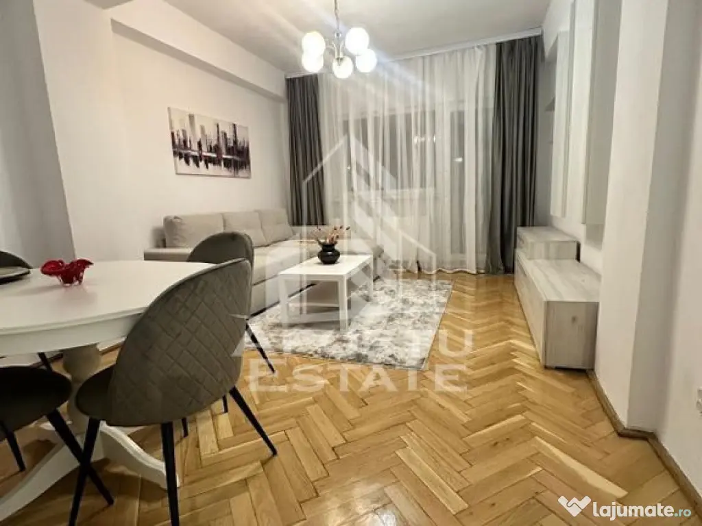 Apartament cu 3 camere,complet renovat,prima inchiriere,G... 