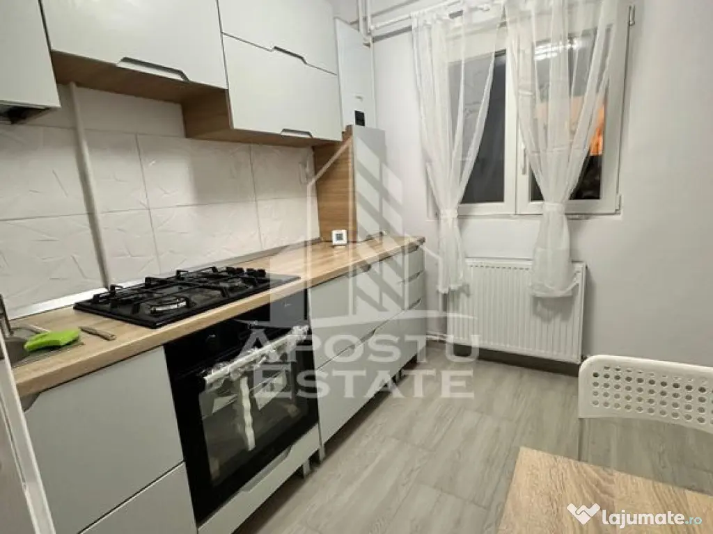 Apartament cu 3 camere,complet renovat,prima inchiriere,G... 