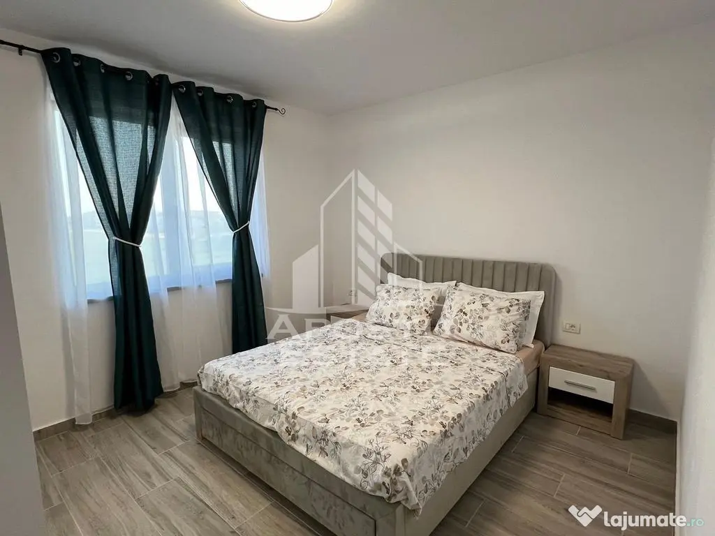 Apartament cu 2 camere, open space, in Giorc 