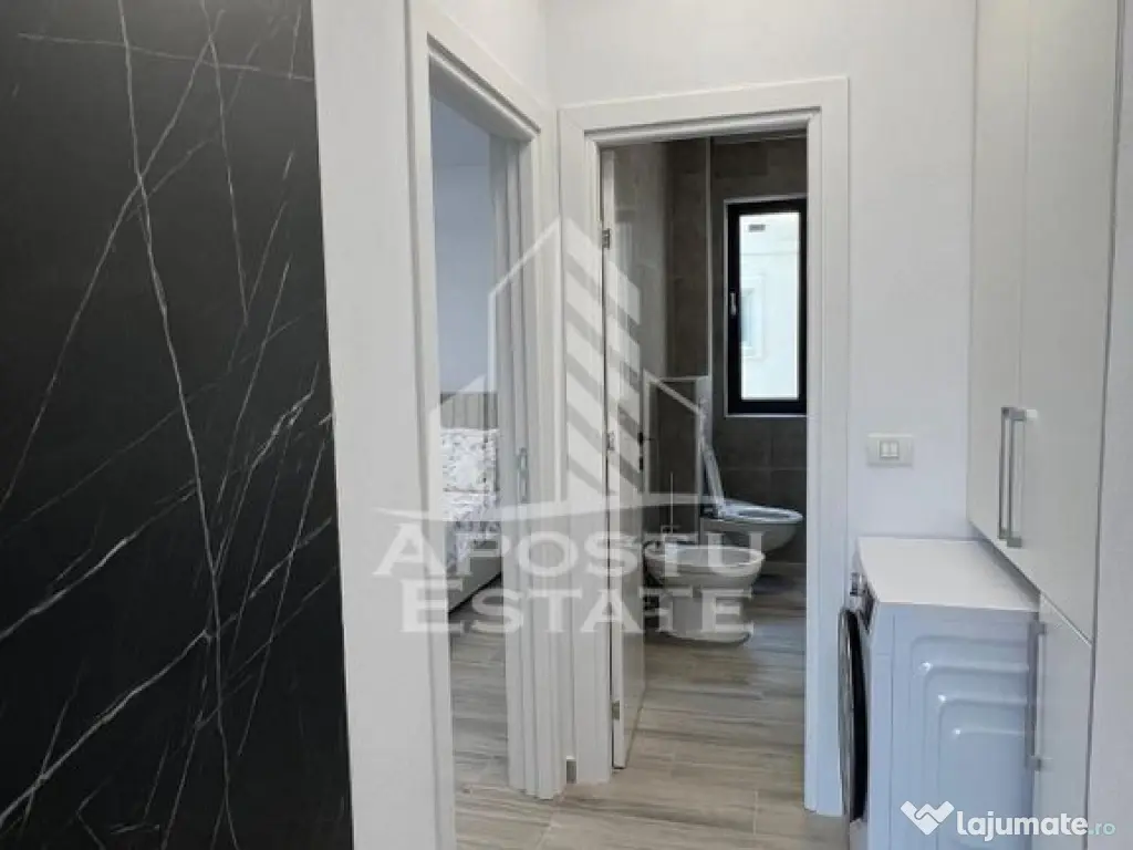 Apartament cu 2 camere, open space, in Giorc 