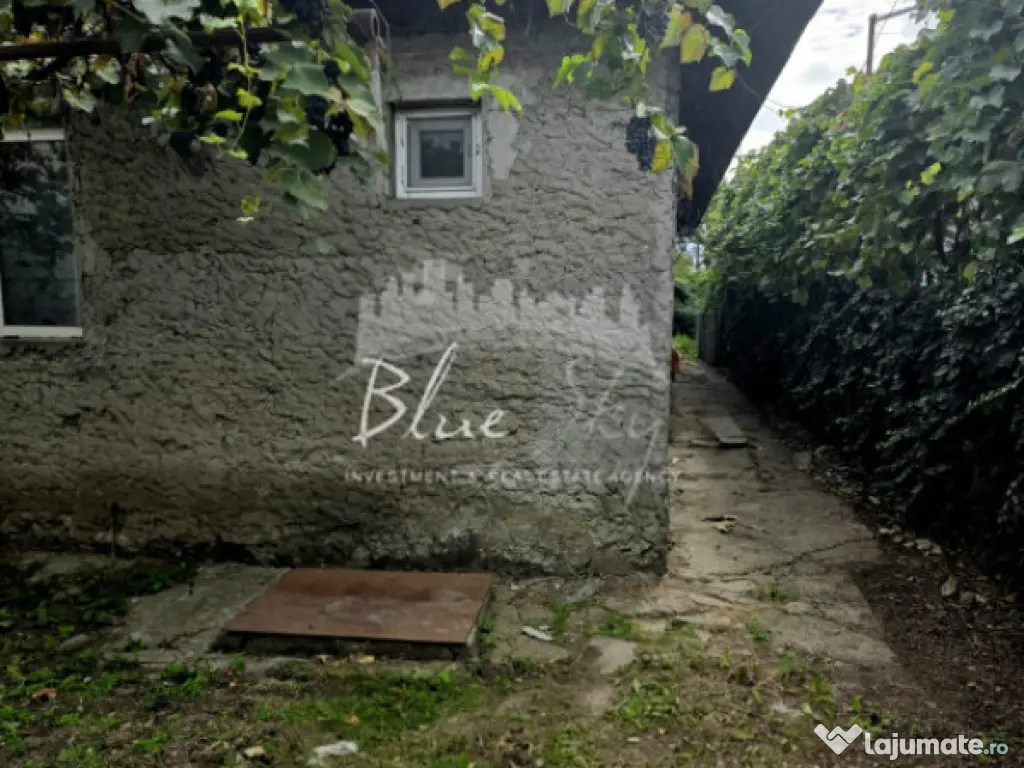 Teren cu casă demolabilă sau renovabila în Valu lui Traia 