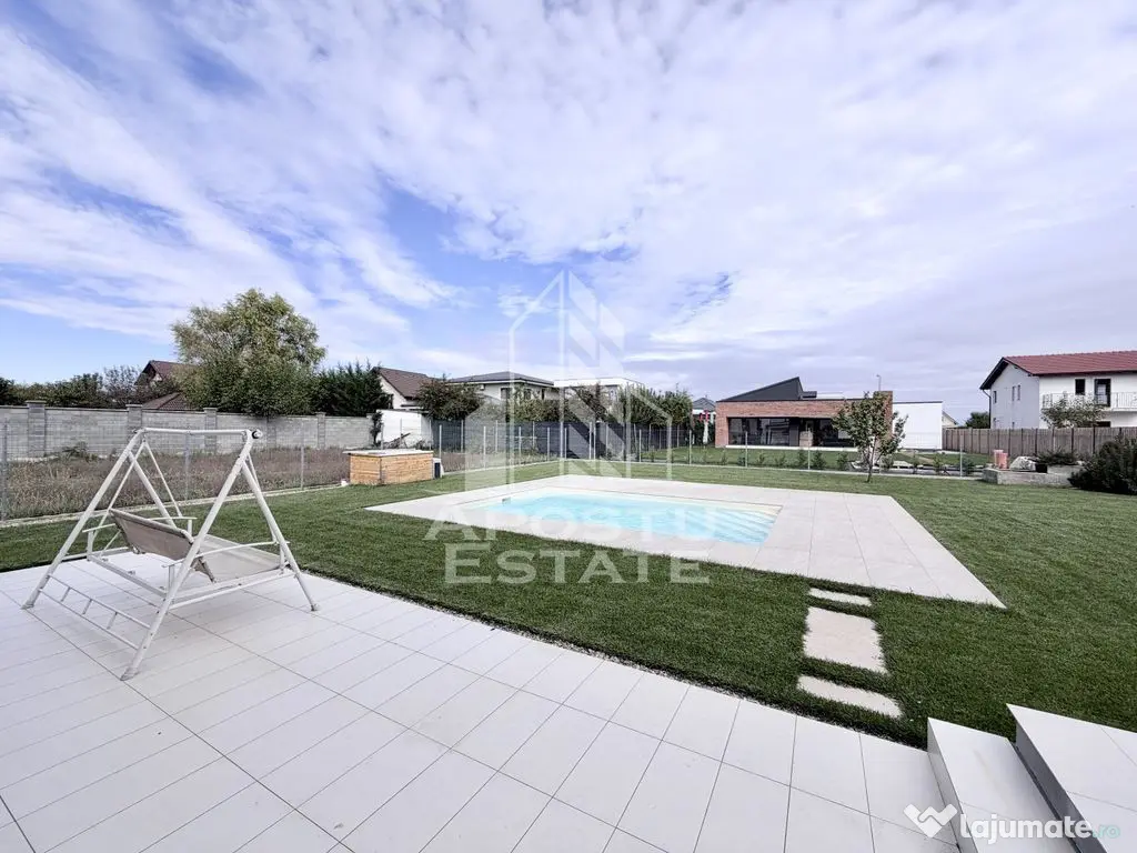 Casa moderna cu 5 camere, garaj dublu si piscina, Ciarda ...