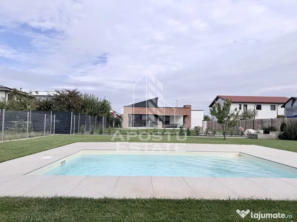 Casa moderna cu 5 camere, garaj dublu si piscina, Ciarda ...