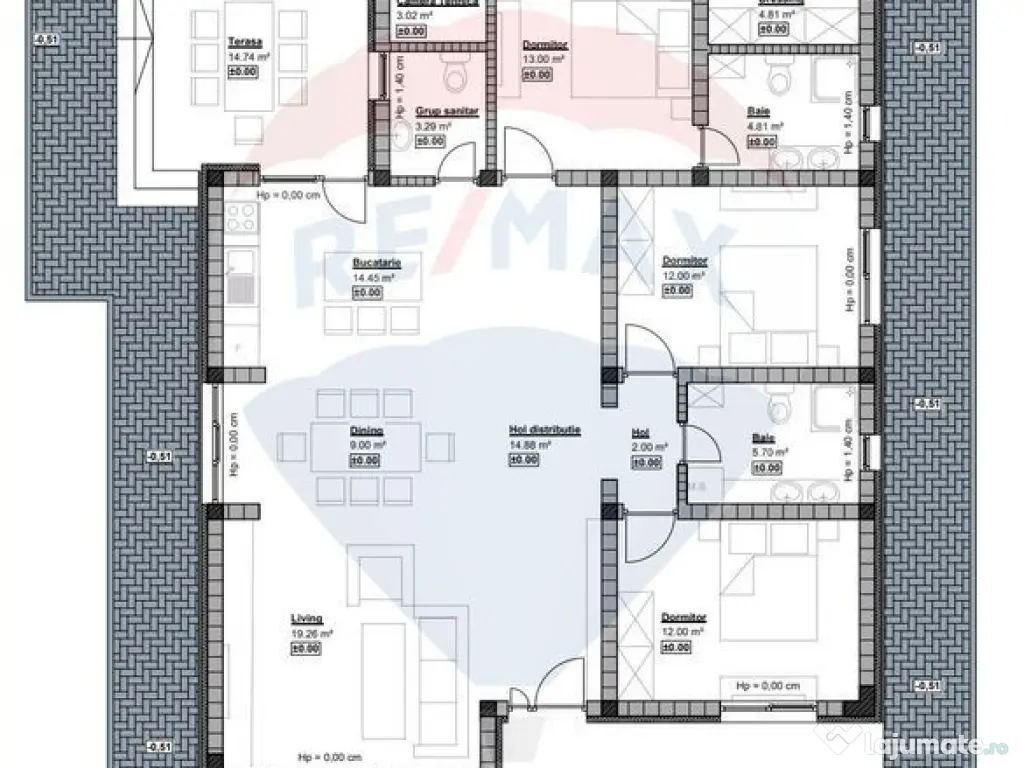 Casă cu 4 camere Greenfield Residence 