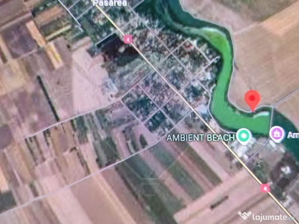 Teren Frumusani DN4 2000 mp + 5000 mp deschidere Lac Pasarea 