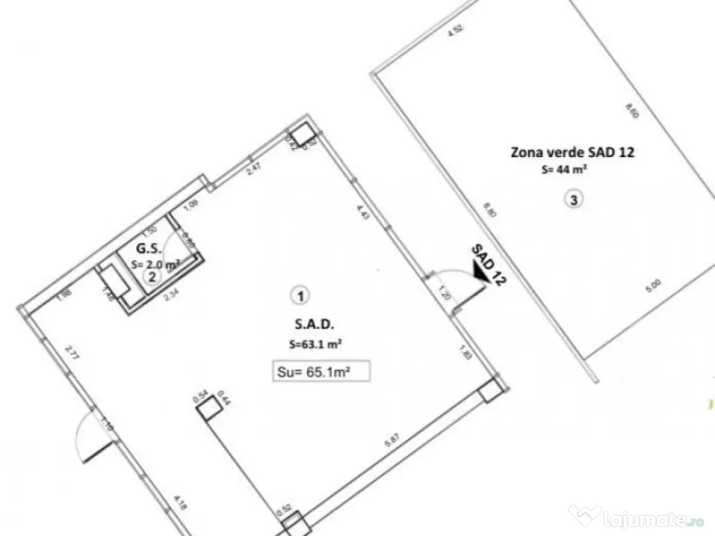 Spațiu comercial, 65 mp, zona Centrala