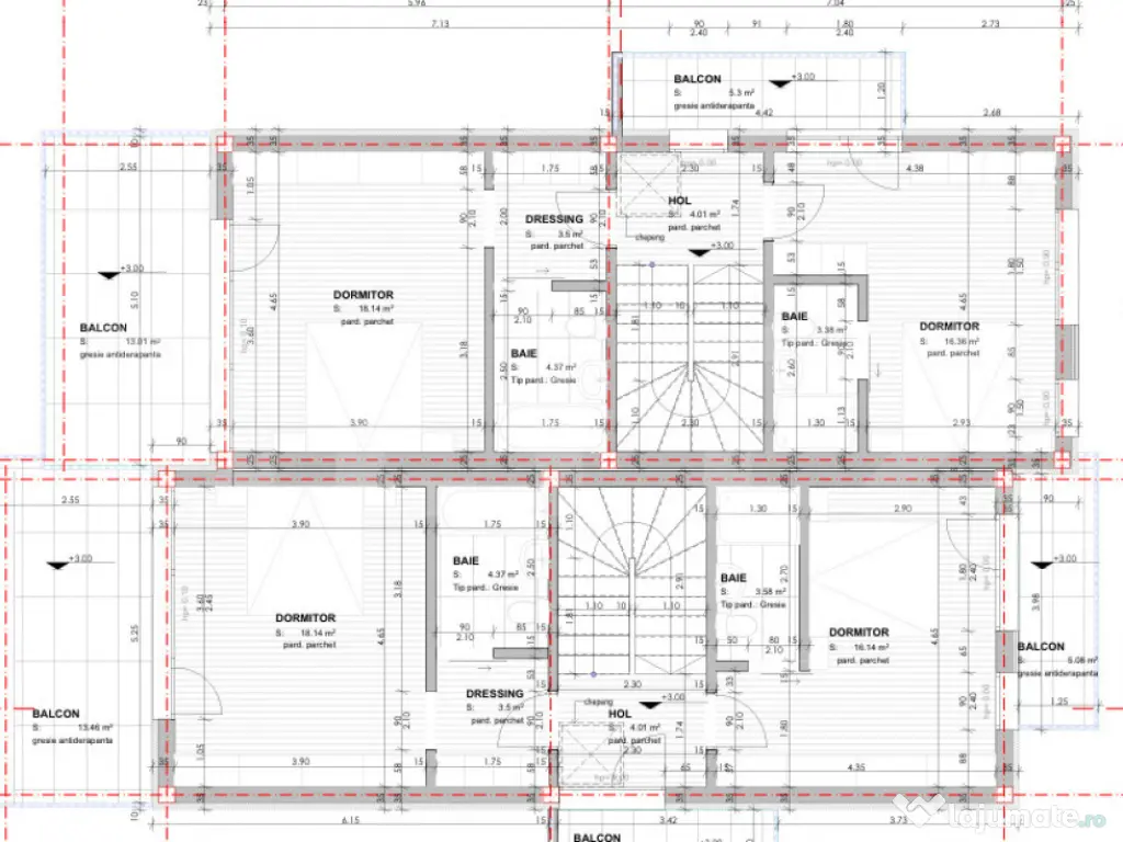 Duplex 120 mp, teren 595 mp, zona Sub Coasta intr-un ansambl
