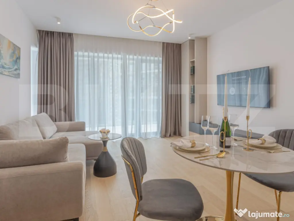 Apartament cu 2 camere | One Lake Club | Mobilat și utilat