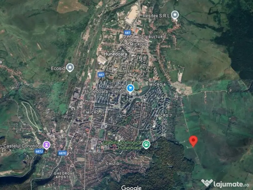 -teren extravilan, Hunedoara Jud Hunedoara 11.12