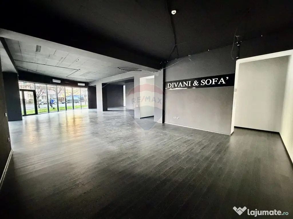 Spațiu comercial 270mp de închiriat în zona Nord
