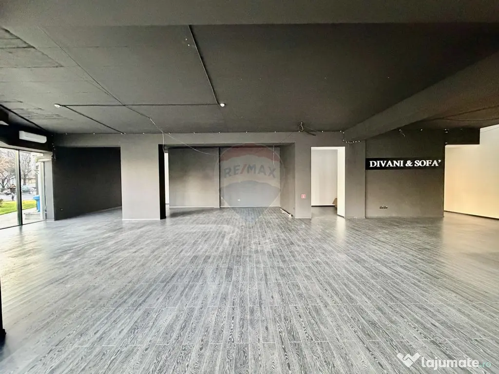 Spațiu comercial 270mp de închiriat în zona Nord