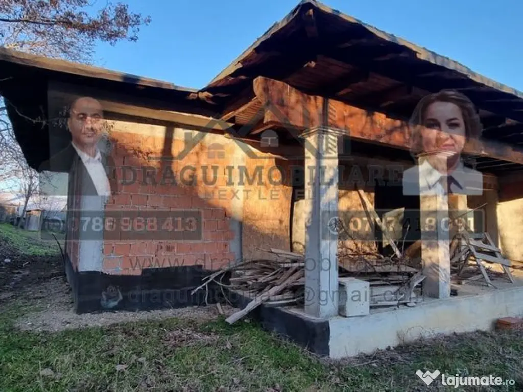 Casă modernă, teren generos – Păunești, județul Vr... 