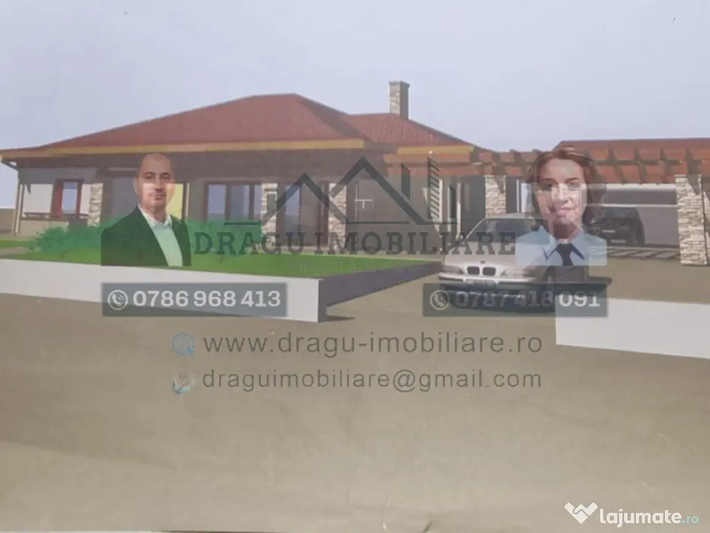 Casă modernă, teren generos – Păunești, județul Vr... 
