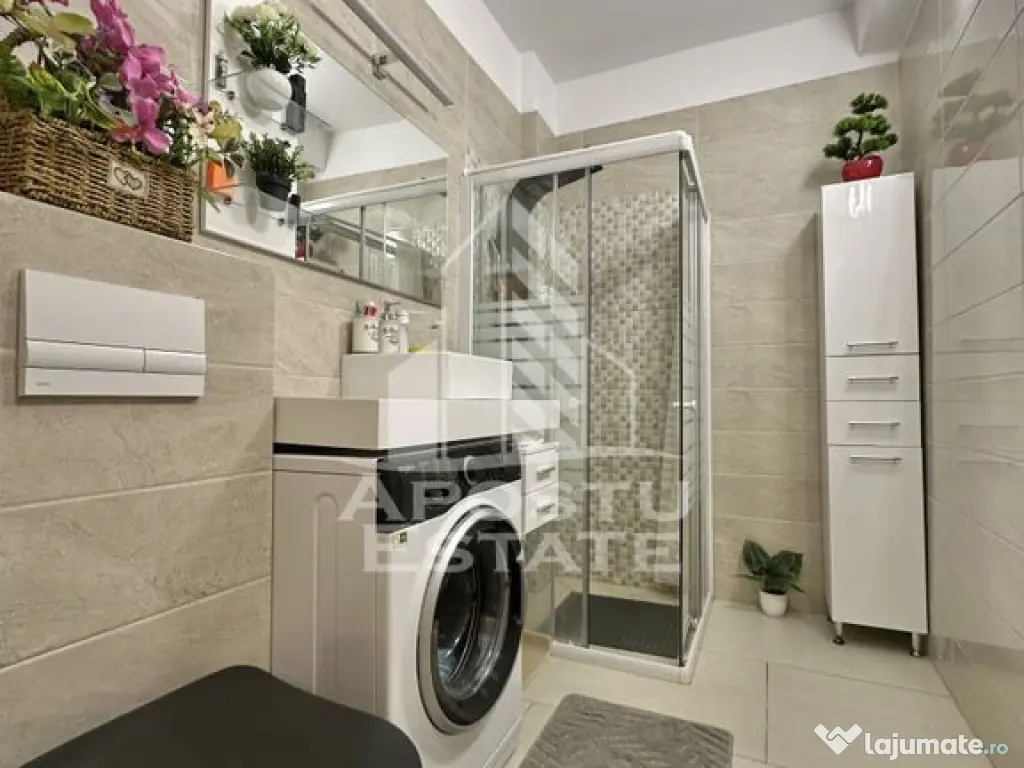 Apartament cu o camera mobilat si utilat la parter in Gir... 