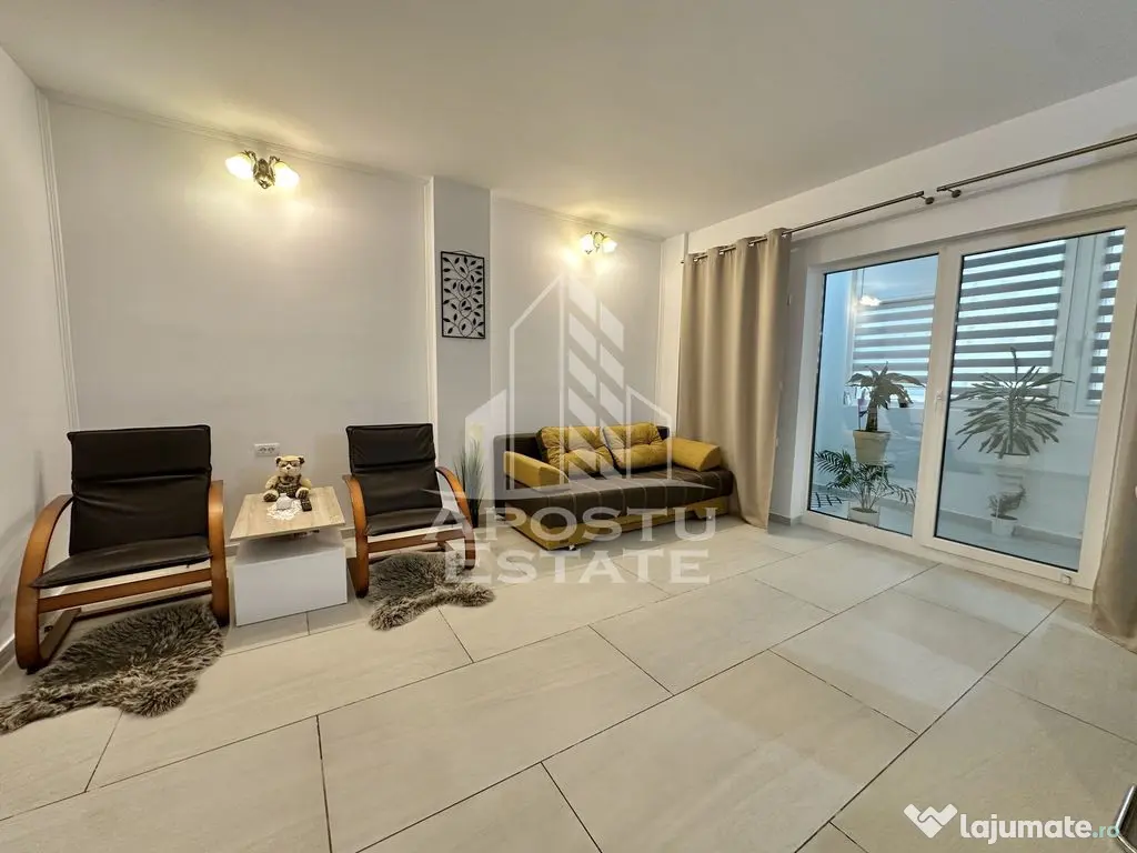 Apartament cu o camera mobilat si utilat la parter in Gir... 