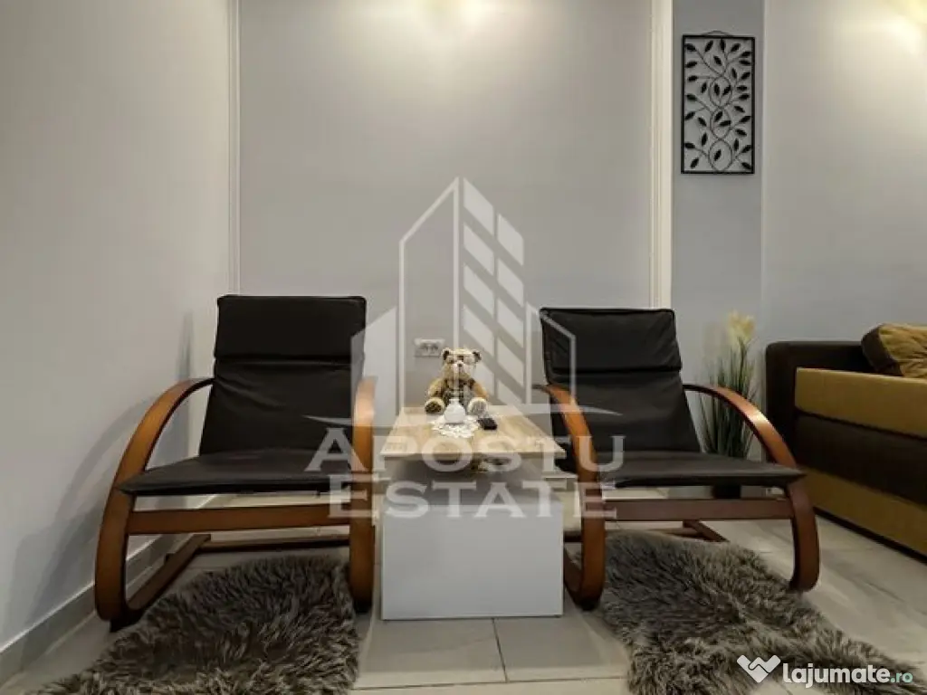 Apartament cu o camera mobilat si utilat la parter in Gir... 