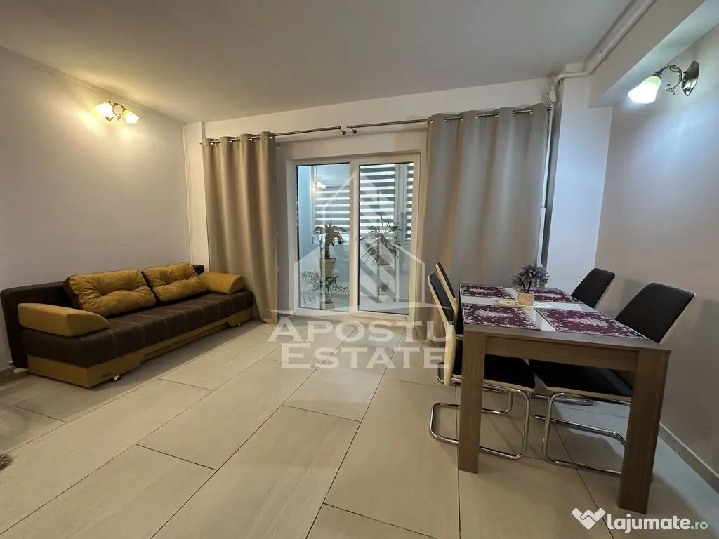 Apartament cu o camera mobilat si utilat la parter in Gir... 