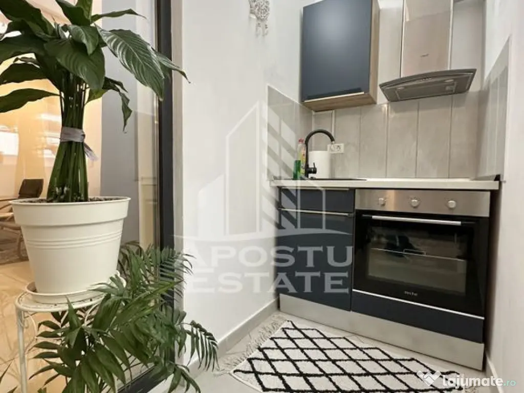 Apartament cu o camera mobilat si utilat la parter in Gir... 