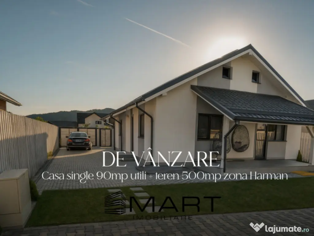 Casă luminoasă și spațioasă – la doar 8 km de Brașov 