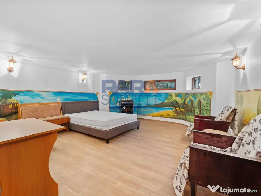 Vilă cu 6 dormitoare, 2 garaje, anexe multiple - 2076 mp... 