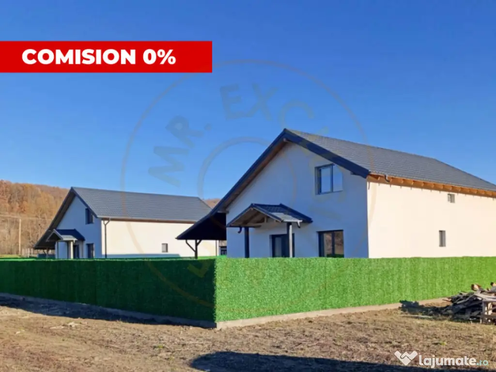 Casa noua P+M, cu teren de 500 mp, in Draganu, AG