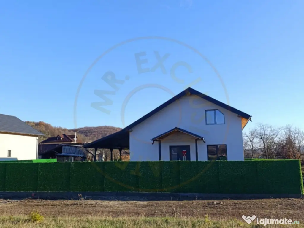 Casa noua P+M, cu teren de 500 mp, in Draganu, AG