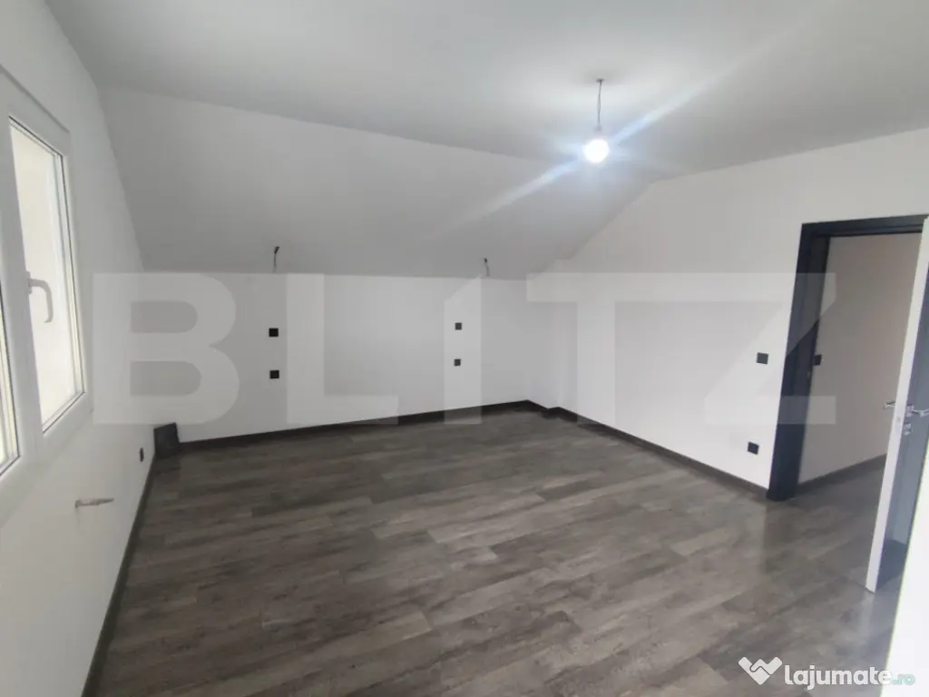 Casa 4 camere, 3 bai, materiale premium, Dancu, asfalt