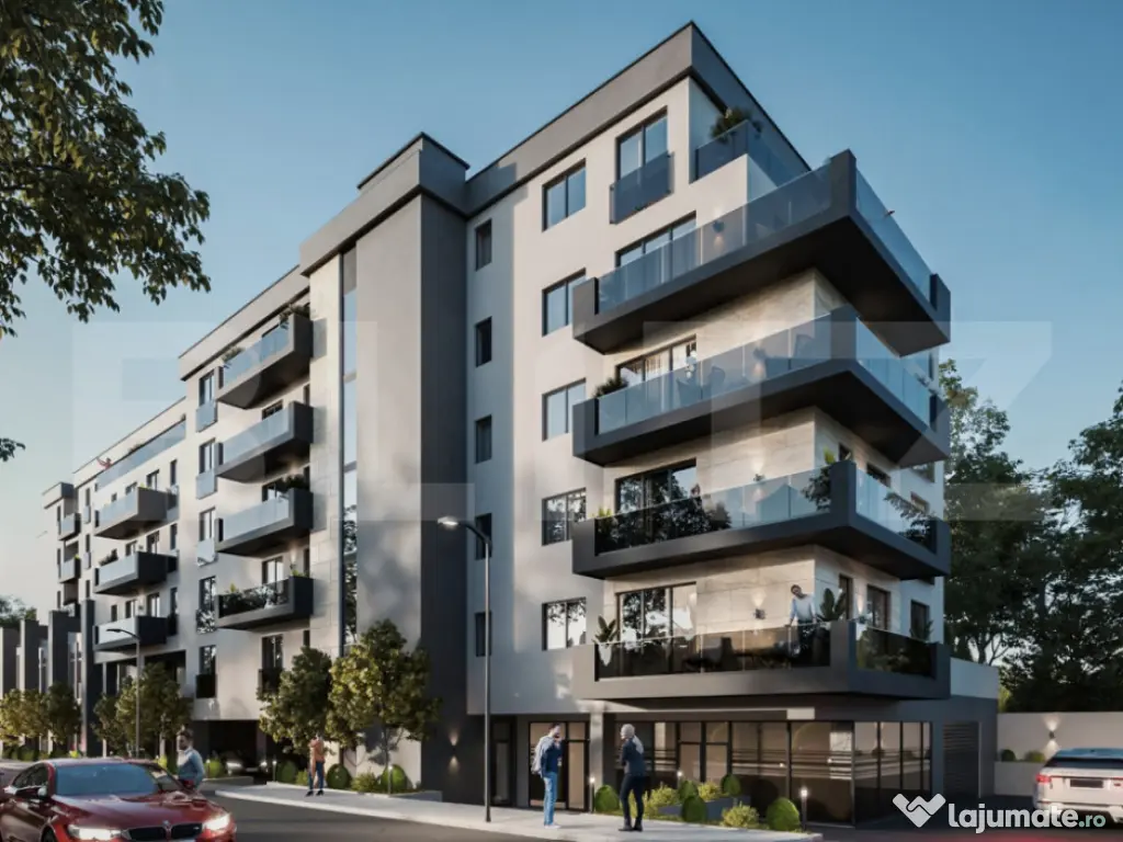 Apartament cu o camera, 42 mp, semifinisat, zona Iulius Mall