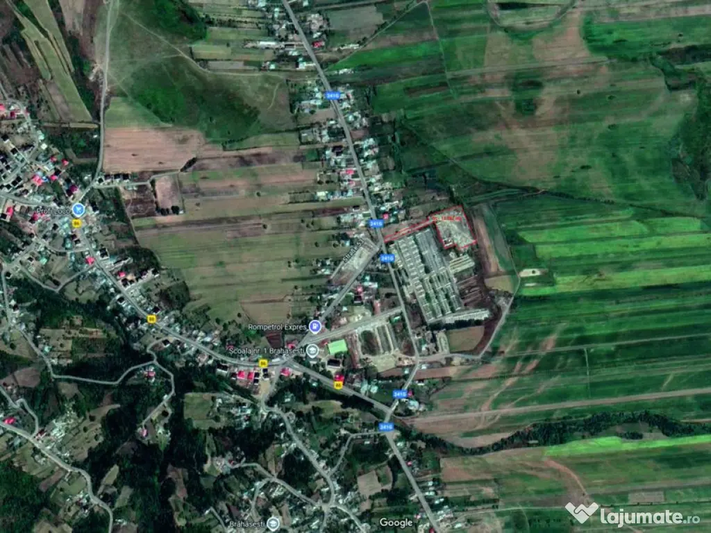 Vindem teren intravilan Brahasesti, Comision Zero!!