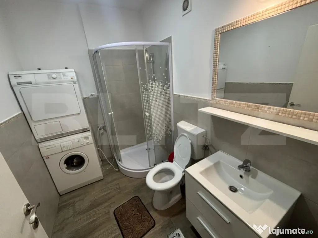 Apartament cu 3 camere, 47 mp, parcare subterana, zona Vivo