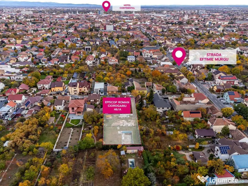 Teren 1.285 mp în Pârneava - lângă Facultatea de Medi...