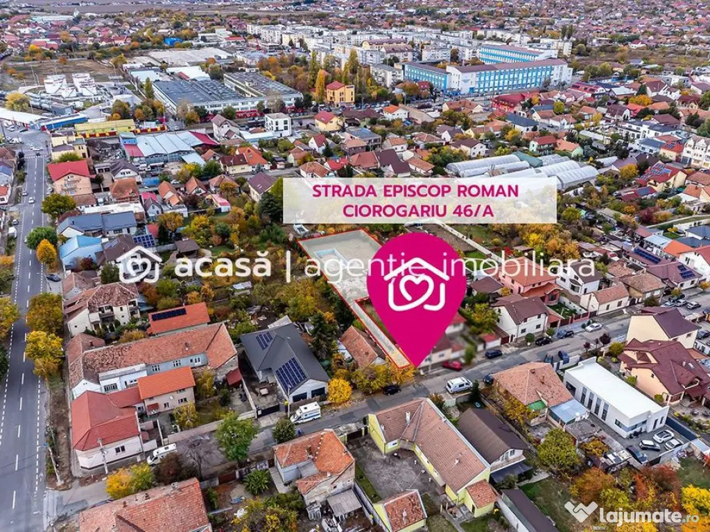 Teren 1.285 mp în Pârneava - lângă Facultatea de Medi...