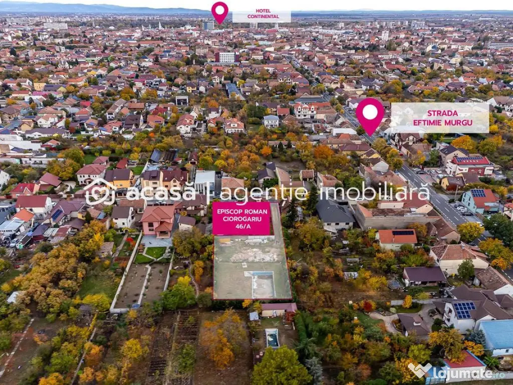 Teren 1.285 mp în Pârneava - lângă Facultatea de Medi...