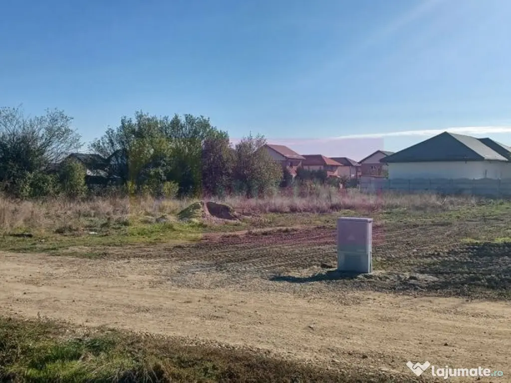 Săbăreni, teren rezidential 6290 mp, cu 52m FS, utilita... 
