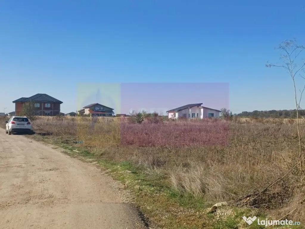Săbăreni, teren rezidential 6290 mp, cu 52m FS, utilita... 