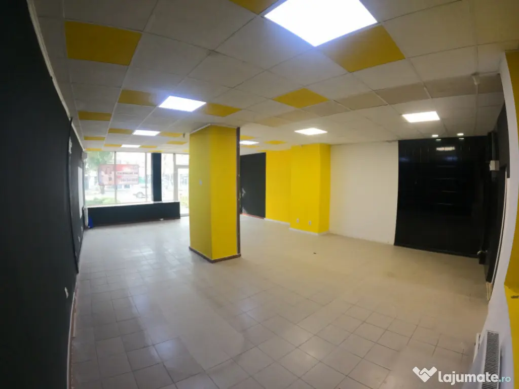 Spațiu Comercial de Închiriat – 100 mp, Două Intrări