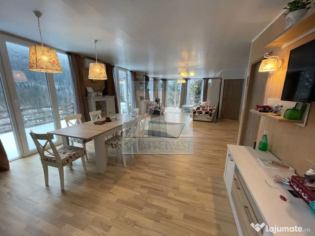 Casa/Villa modulara ,mobilata/utilata-zona Azuga PH