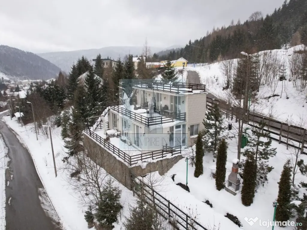 Casa/Villa modulara ,mobilata/utilata-zona Azuga PH