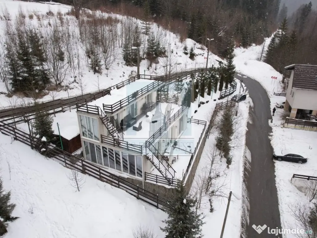 Casa/Villa modulara ,mobilata/utilata-zona Azuga PH