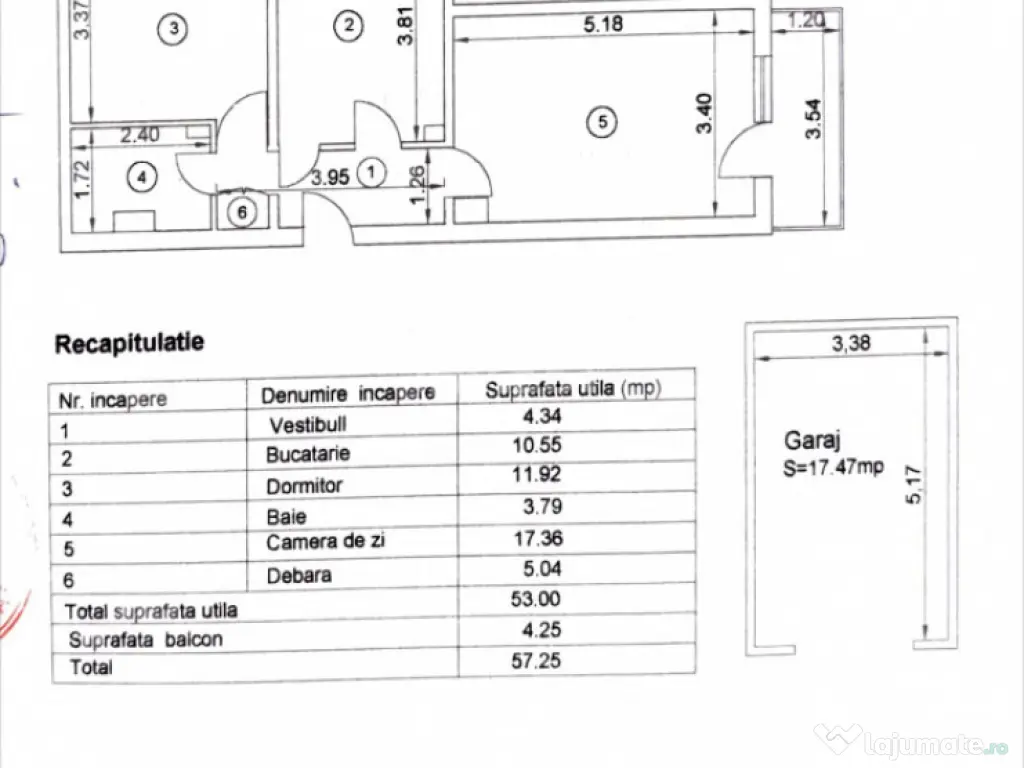 Apartament 2 camere, Etajul2, garaj, zona Arcu Blue Aqua, Ia 