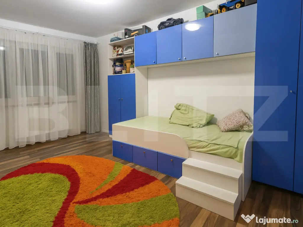 Apartament 4 camere, 84 mp, bloc izolat – Manastur, Cluj-N 