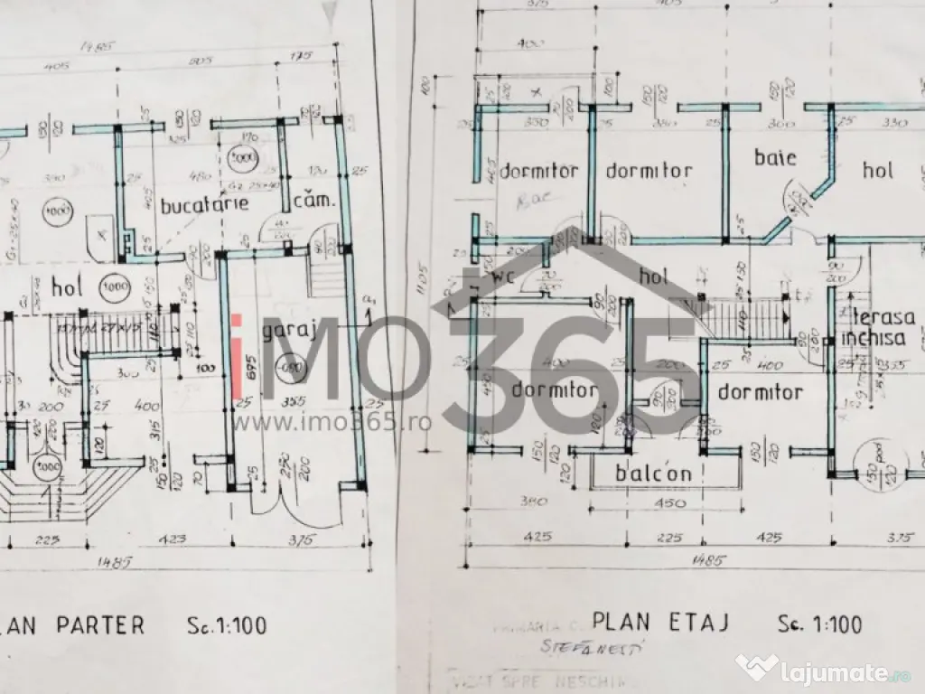 Casa P+1 cu teren 1424 Stefanesti la 1Km de Podul Viilor 