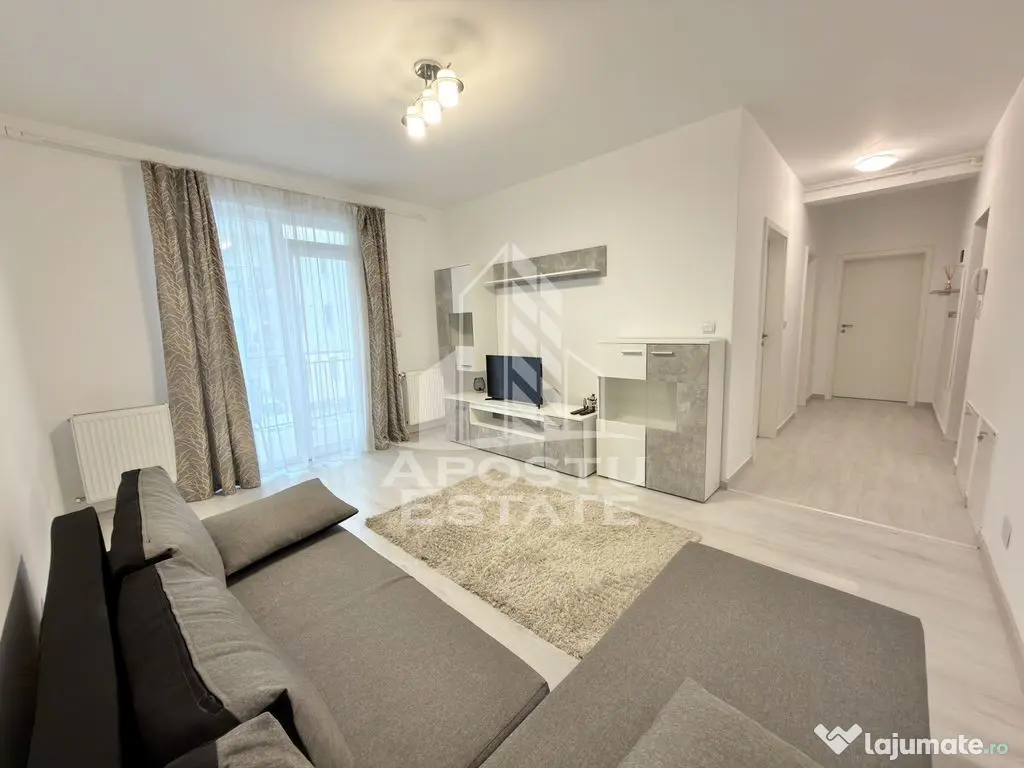 Apartament cu 2 camere mobilat decomandat la etajul 1 in ...