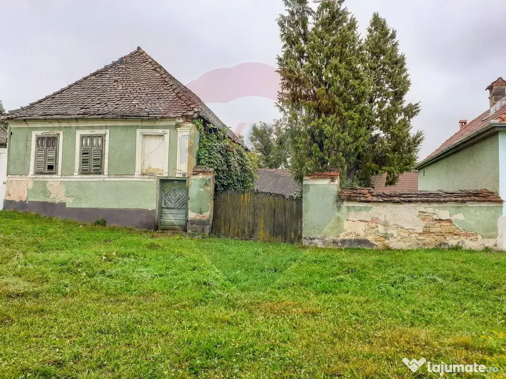 Casă săsească Transilvania - teren generos și potenț...